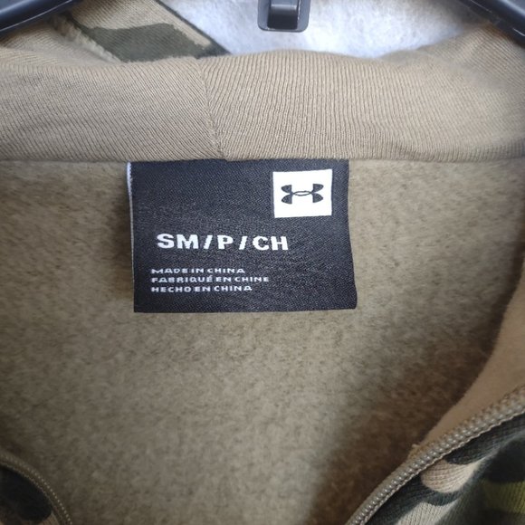 Men's Under Armour Full Zip Hoodie Medium - Picture 4 of 9